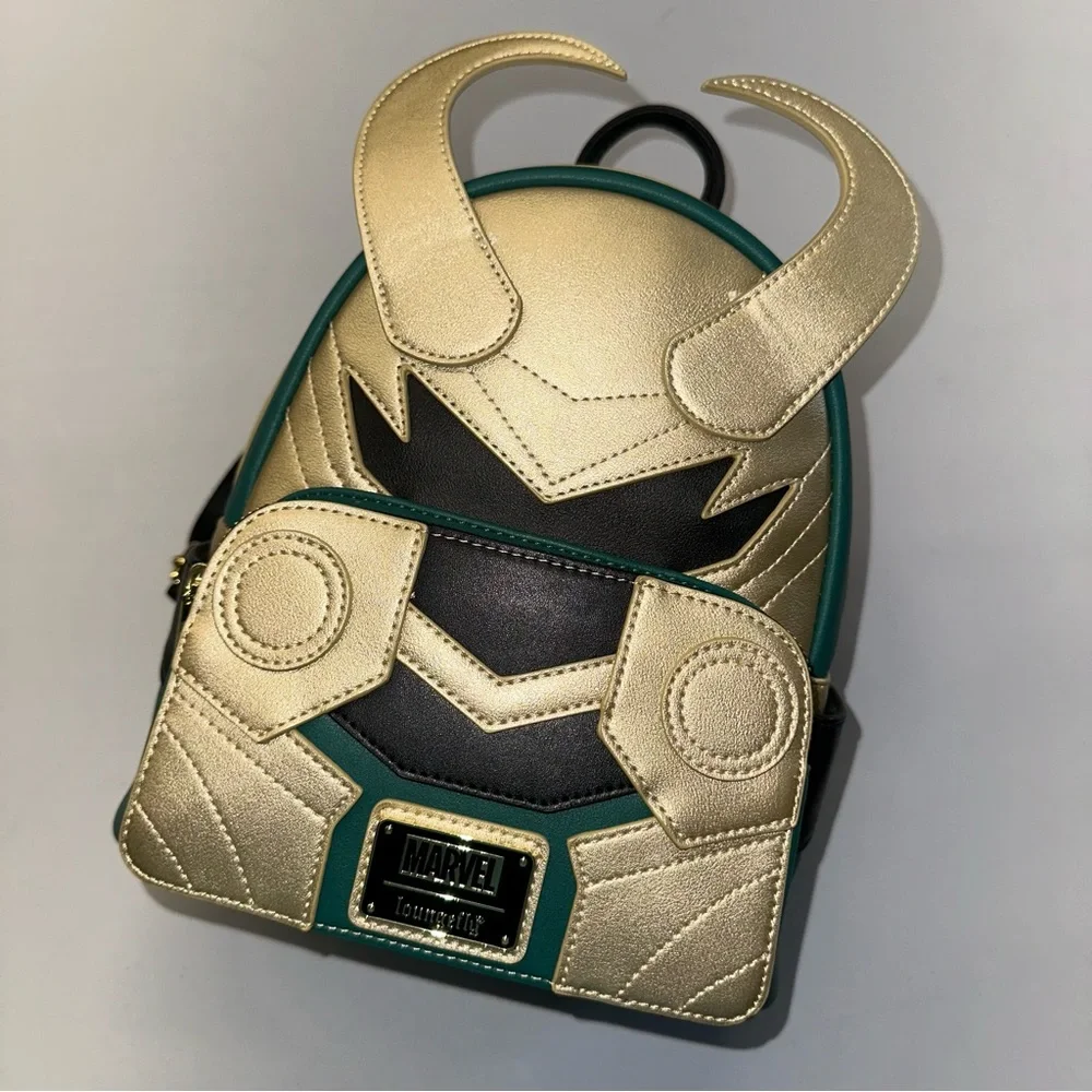 Marvel’s Loki 🎒Gold and Black Loungefly Backpack